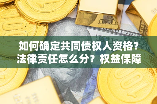 武汉如何确定共同债权人资格？法律责任怎么分？权益保障技巧揭秘！