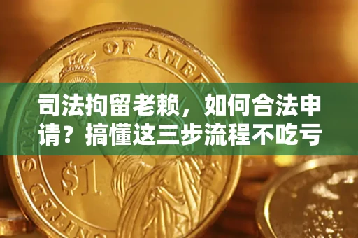 武汉司法拘留老赖，如何合法申请？搞懂这三步流程不吃亏！