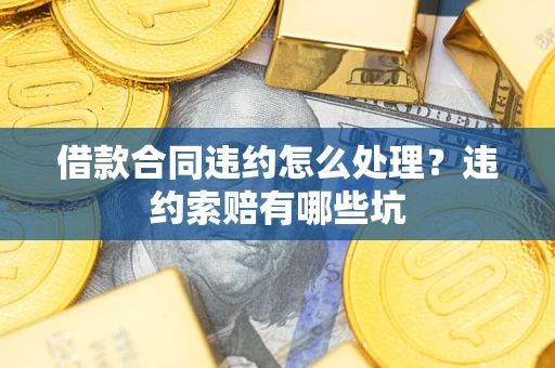 武汉借款合同违约怎么处理？违约索赔有哪些坑