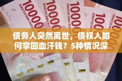 武汉债务人突然离世，债权人如何拿回血汗钱？5种情况深度解析