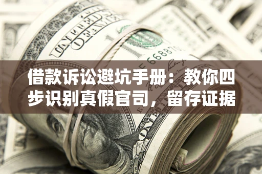 武汉借款诉讼避坑手册：教你四步识别真假官司，留存证据不踩雷