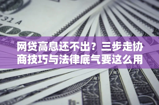 武汉网贷高息还不出？三步走协商技巧与法律底气要这么用