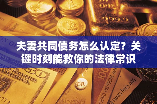 武汉夫妻共同债务怎么认定？关键时刻能救你的法律常识