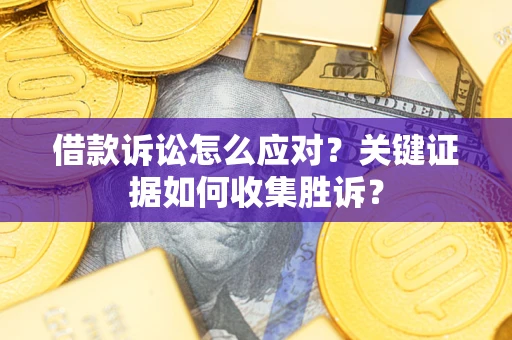 武汉借款诉讼怎么应对？关键证据如何收集胜诉？